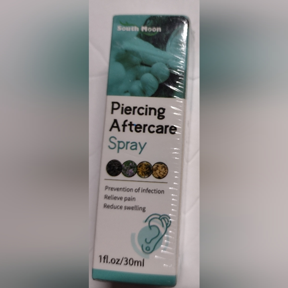 Piercing after care spray
